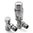 RE-VLV-MDLCA - Reina Modal Modern Thermostatic Angled Radiator Valve - Chrome RE-VLV-MDLCA - Reina Modal Modern Thermostatic Angled Radiator Valve - Chrome